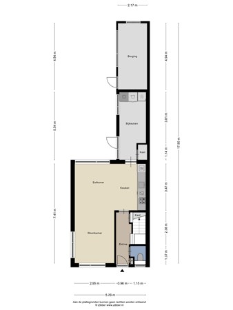 Floorplan - Raatakkers 28, 7826 EN Emmen