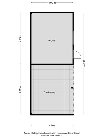 Floorplan - De Hoven 98, 7894 BW Zwartemeer