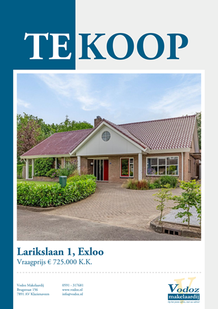 Brochure preview - Brochure - Larikslaan 1 - Exloo.pdf