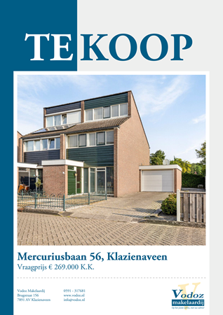 Brochure preview - Mercuriusbaan 56, 7891 EZ KLAZIENAVEEN (1)