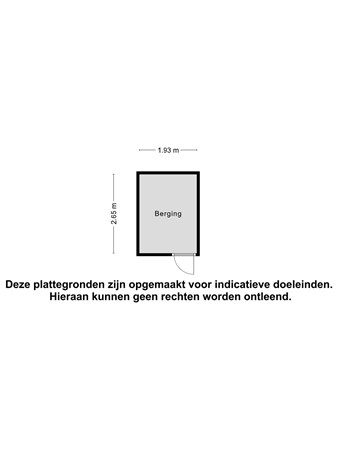 Floorplan - Houtweg 267, 7823 PR Emmen