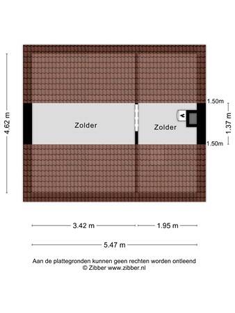 Floorplan - Stichtingstraat 32, 7894 AX Zwartemeer