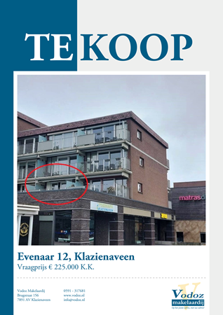 Brochure preview - Evenaar 12, 7891 CE KLAZIENAVEEN (1)