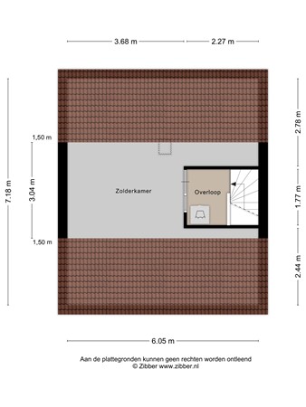 Floorplan - Rietdekkershof 18, 7885 GB Nieuw-Dordrecht