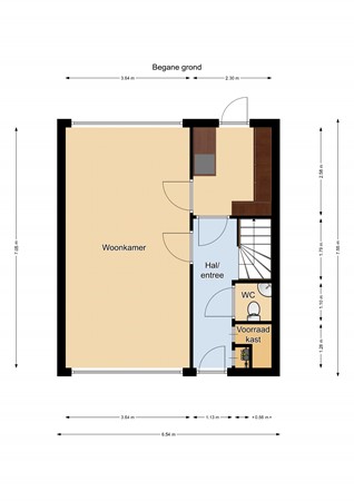 Floorplan - Gareel 13, 7884 RN Barger-Compascuum