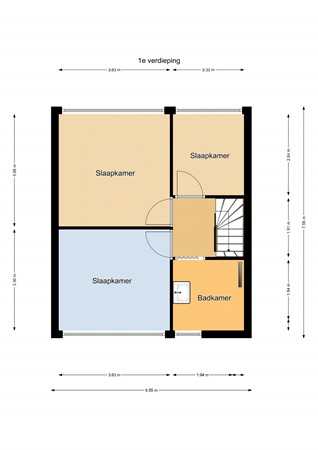 Floorplan - Gareel 13, 7884 RN Barger-Compascuum