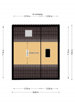 Floorplan - Gareel 13, 7884 RN Barger-Compascuum