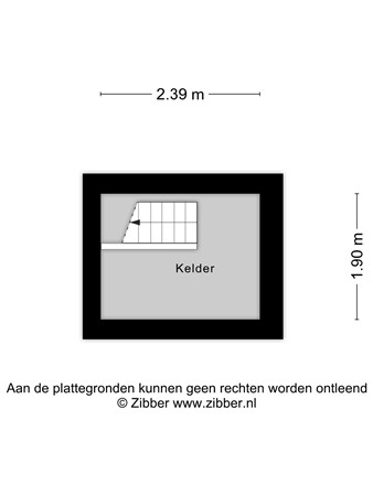 Floorplan - Verlengde Bladderswijk Oz 6, 7891 AN Klazienaveen