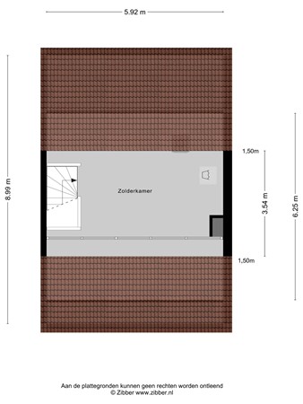 Floorplan - Oringerbrink 66, 7812 JW Emmen