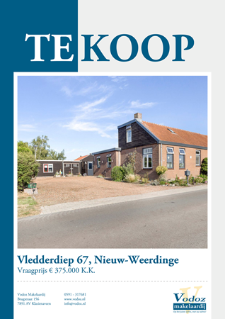 Brochure preview - Vledderdiep 67, 7831 TX NIEUW-WEERDINGE (1)