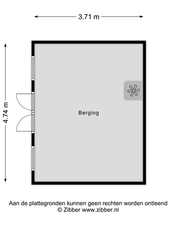 Floorplan - Neptunusbaan 27, 7891 CA Klazienaveen