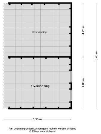 Floorplan - Pastoor Vroomstraat 19, 7884 RB Barger-Compascuum