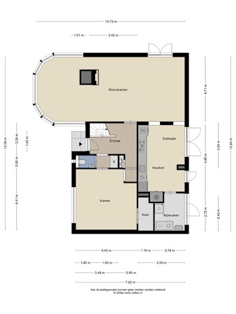 Floorplan - Oude Dordsedijk 29, 7891 PA Klazienaveen