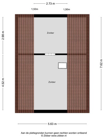 Floorplan - Oude Dordsedijk 29, 7891 PA Klazienaveen