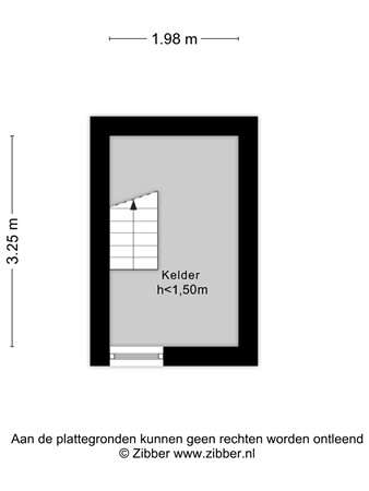 Floorplan - Derksweg 257, 7891 PR Klazienaveen
