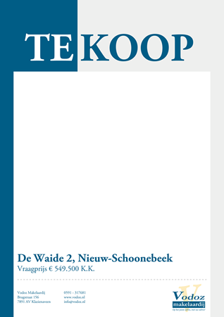 Brochure preview - De Waide 2, 7766 BW NIEUW-SCHOONEBEEK (1)
