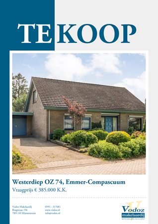 Brochure preview - Westerdiep OZ 74, 7881 HE EMMER-COMPASCUUM (1)
