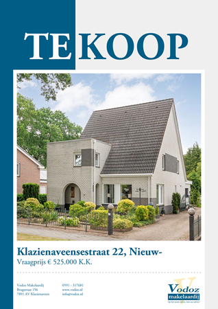 Brochure preview - Klazienaveensestraat 22, 7885 BA NIEUW-DORDRECHT (2)