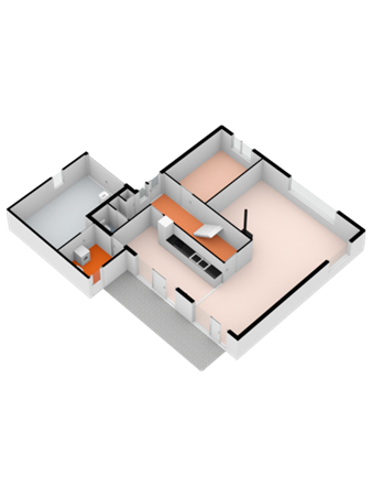 Floorplan - Beethovenlaan 107, 3752 WC Bunschoten-Spakenburg