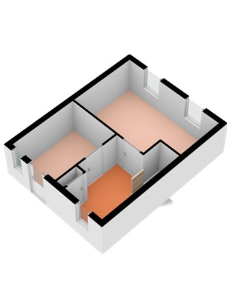 Floorplan - Nieuwe Schans 54, 3751 BD Bunschoten-Spakenburg