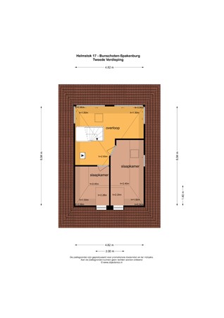 Floorplan - Helmstok 17, 3751 ZK Bunschoten-Spakenburg