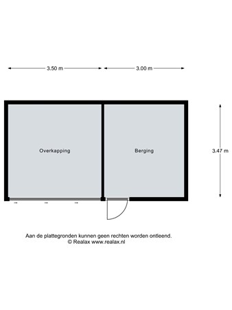 Floorplan - Tabakskamp 74, 3751 JP Bunschoten-Spakenburg