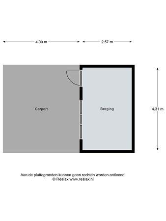 Floorplan - Bachlaan 111, 3752 HG Bunschoten-Spakenburg