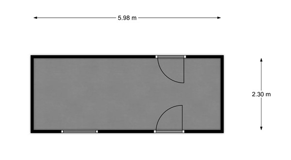 Floorplan - Eksterstraat 7, 3815 SE Amersfoort