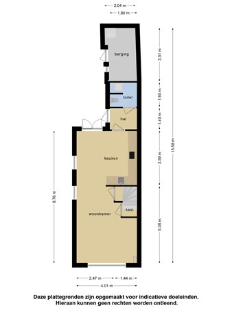 Floorplan - Prinses Julianastraat 15, 3751 CN Bunschoten-Spakenburg