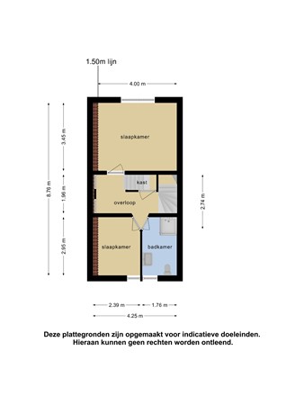 Floorplan - Prinses Julianastraat 15, 3751 CN Bunschoten-Spakenburg