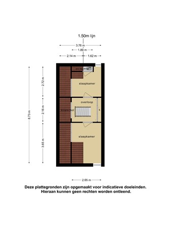 Floorplan - Prinses Julianastraat 15, 3751 CN Bunschoten-Spakenburg