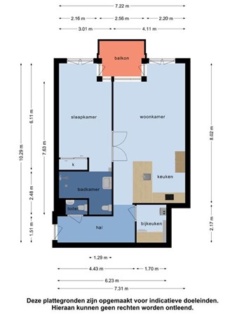 Floorplan - Zuiderzeeboulevard 30, 3751 HC Bunschoten-Spakenburg