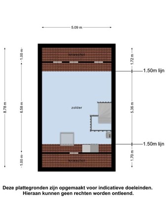 Floorplan - Dwarskamp 7, 3751 JS Bunschoten-Spakenburg