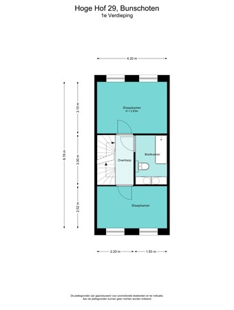 Floorplan - Hoge Hof 29, 3751 KE Bunschoten-Spakenburg