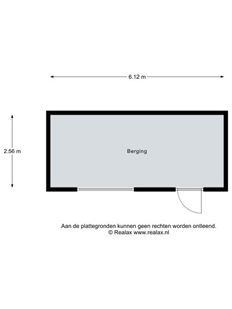 Floorplan - Almarestraat 13, 3752 EJ Bunschoten-Spakenburg