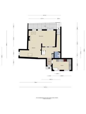 Floorplan - Havendijk 16, 3751 AJ Bunschoten-Spakenburg