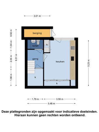 Floorplan - Havendijk 17, 3751 AJ Bunschoten-Spakenburg