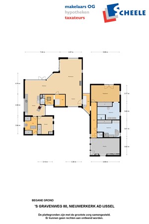 Plattegrond - 's-Gravenweg 80, 2911 CH Nieuwerkerk aan den IJssel 