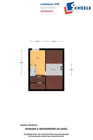 Plattegrond - Rijskade 5, 2911 CC Nieuwerkerk aan den IJssel 