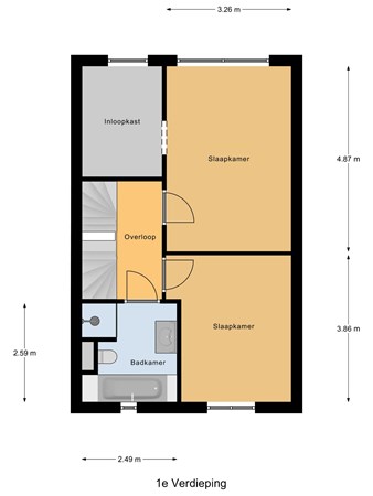 Plattegrond - Van Oranje-Nassaulaan 133, 2761 HW Zevenhuizen 