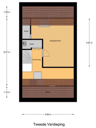 Plattegrond - Polderdreef 4, 2911 PD Nieuwerkerk aan den IJssel 