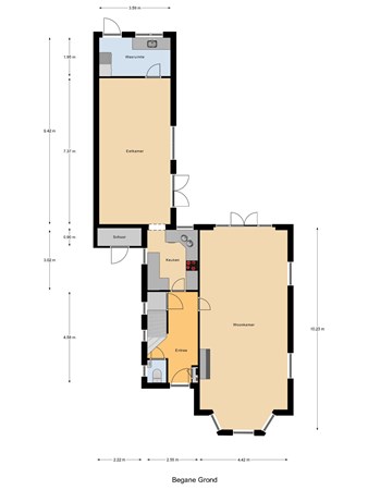 Plattegrond - 's-Gravenweg 129, 2911 BH Nieuwerkerk aan den IJssel 