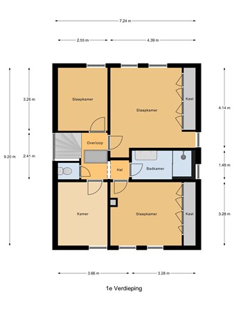 Plattegrond - 's-Gravenweg 129, 2911 BH Nieuwerkerk aan den IJssel 