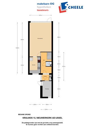 Plattegrond - Krulmos 13, 2914 XC Nieuwerkerk aan den IJssel