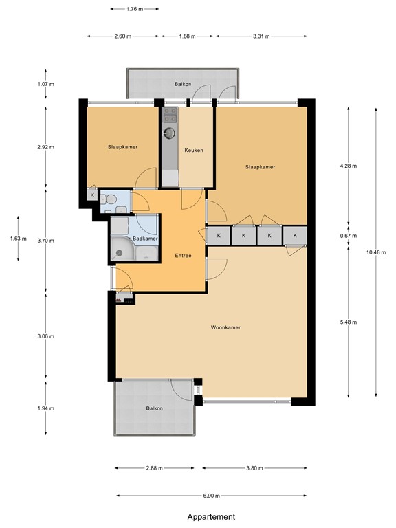 mediumsize floorplan