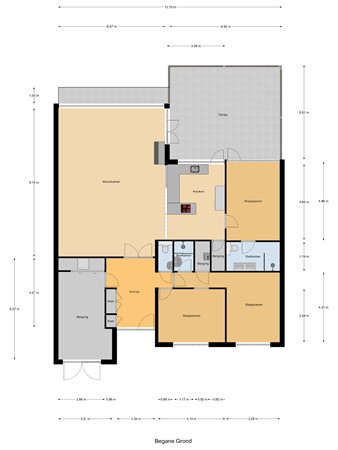 Plattegrond - Roerdal 23, 2904 CZ Capelle aan den IJssel 