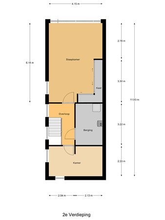 Plattegrond - Burg Van Heugtenlaan 67, 2911 HA Nieuwerkerk aan den IJssel 