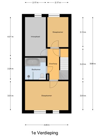 Plattegrond - Goudmos 61, 2914 AE Nieuwerkerk aan den IJssel 