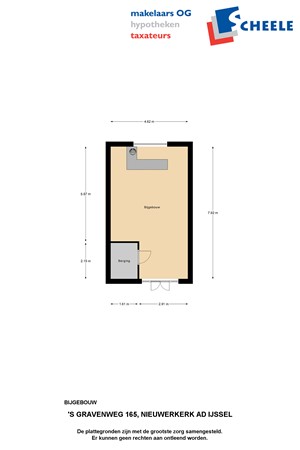 Plattegrond - 's-Gravenweg 165, 2911 BH Nieuwerkerk aan den IJssel 