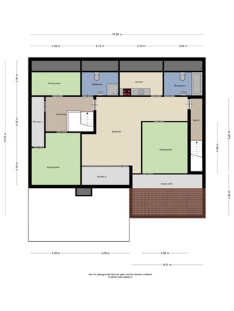 Plattegrond - Sint Vitusstraat 10A, 5855 BM Well L - 397428_2D_1e_Verdieping_Sint_Vitusstraat_10_a_Well_03.jpg